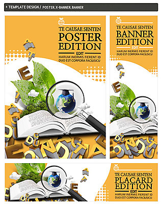 PSD 템플릿 배너 알파벳 배너템플릿 가로배너 ZIP 포스터 세로배너 지구 학사모 돋보기 나뭇잎 영어교육 사람없음 책 세트 펼침 현수막 모자_잡화 영어 교육 잎 졸업 모션 가로 세로 파일형식