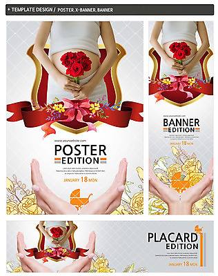 PSD 템플릿 손 배너 배너템플릿 여자 가로배너 꽃 ZIP 포스터 리본 세로배너 여러송이 들기 상반신 성인 두명 앞모습 신체부위 세트 장미 임산부 임신 현수막 배지 유모차 육아박람회 식물 뷰포인트 다수 모션 사람 가로 세로 아기용품 박람회 파일형식