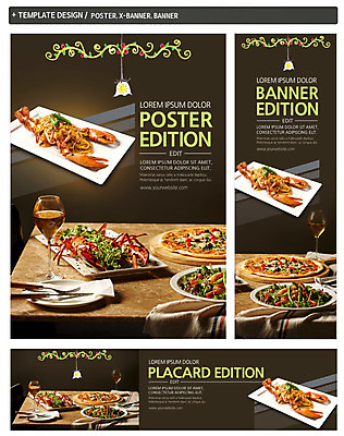 PSD 템플릿 접시 배너 배너템플릿 가로배너 ZIP 포스터 세로배너 포크 식탁 조명 피자 서양음식 사람없음 세트 샐러드 현수막 나이프 샴페인 샴페인잔 랍스터구이 랍스터파스타 식기 음식 술잔 탁자 주류 패스트푸드 파스타 가로 세로 칼 구이 파일형식