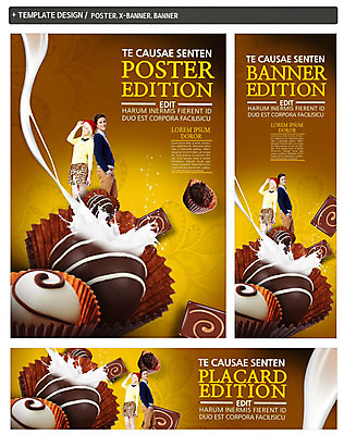 PSD 백인 템플릿 배너 커플 배너템플릿 여자 남자 가로배너 ZIP 포스터 세로배너 발렌타인데이 상반신 20대 성인 두명 옆모습 세트 초콜릿 등맞대기 현수막 서양인 뷰포인트 관계 모션 데이이벤트 디저트 사람 청년 가로 세로 파일형식