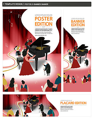 PSD 템플릿 배너 배너템플릿 여자 남자 가로배너 ZIP 포스터 세로배너 연주 여러명 성인 세트 현수막 군중 성악가 지휘자 성악 지휘 오케스트라 음악 다수 노래 사람 가로 세로 음악가 가수 악단 파일형식