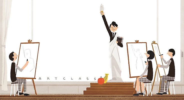 PSD 모델 학생 여자 남자 교복 포즈 의자 일러스트 학교 청소년 바나나 여러명 스쿨라이프 사과 스케치 이젤 자유의여신상 미술교육 프레임일러스트 국내일러스트 라이프스타일 옷 교육 가구 다수 과일 프레임 미술 사람 미국 미술도구 세계문화유산 파일형식