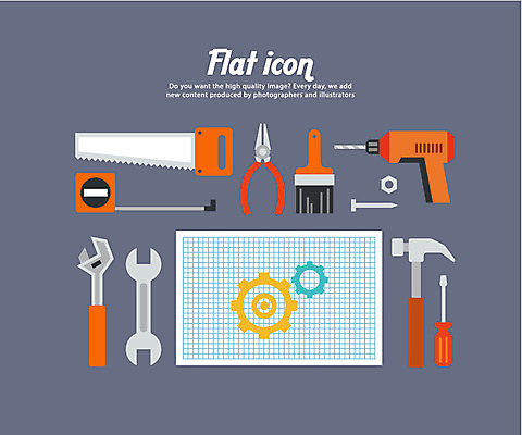 아이콘 줄자 사람없음 세트 설계도 공구 나사 못 드라이버 망치 플랫아이콘 톱니바퀴 페인트붓 톱 니퍼 전동드라이버 전동드릴 2D아이콘 AI파일 건설업 자 도구 붓 드라이버_공구 드릴 파일형식 벡터