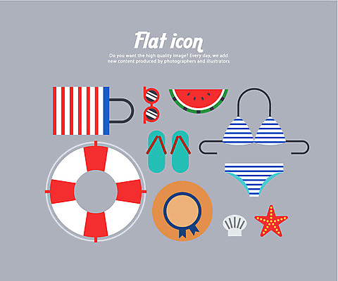 아이콘 조개 불가사리 수박 바캉스용품 사람없음 세트 비키니 선글라스 쪼리 플랫아이콘 밀짚모자 튜브 2D아이콘 AI파일 모자_잡화 수영복 안경 과일 어패류 극피동물 샌들 오브젝트 파일형식 벡터