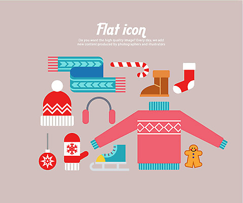 아이콘 지팡이 양말 털모자 부츠 사람없음 세트 목도리 스케이트 스웨터 귀마개 플랫아이콘 털장갑 오너먼트 2D아이콘 AI파일 모자_잡화 잡화 스포츠용품 장갑 신발 상의 크리스마스장식 파일형식 벡터