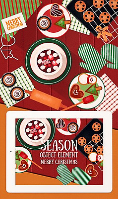 PSD 접시 계절 크리스마스 겨울 일러스트 사람없음 태블릿 쿠키 컵케이크 오브젝트 제빵 손수건 밀대 제빵기구 제빵도구 반죽밀대 엘리먼트 크리스마스케이크 목업 플랫레이 국내일러스트 식기 기념일 주방용품 디저트 전자제품 스마트기기 제과제빵 케이크 플랫 파일형식