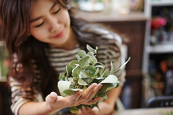 포토 JPG 식물 손 여자 잎 실내 한명 들기 상반신 20대 성인 앞모습 아웃포커스 한국인 플로리스트 청년여자한명만 성인여자한명만 국내포토 직업 1 뷰포인트 모션 촬영기법 사람 동양인 청년 내부 신체부위 여자한명만 성인여자만 청년여자만 파일형식