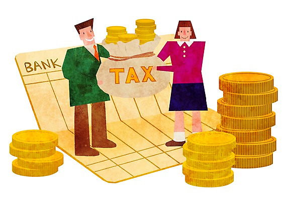 PSD 여자 남자 일러스트 성인 두명 경제 동전 돈자루 통장 세금 연말정산 국내일러스트 돈 사람 금융 파일형식