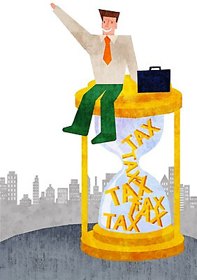 PSD 남자 서류가방 일러스트 한명 빌딩 성인 경제 도시 모래시계 세금 연말정산 국내일러스트 1 모래 시계 가방 사람 건물 파일형식