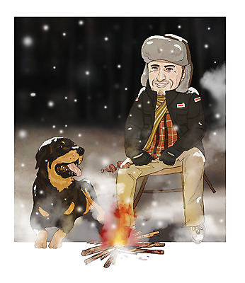 PSD 패션 남자 장갑 겨울 일러스트 아웃도어 한명 성인 야외 눈 꼬치 강아지 야간 모닥불 겨울옷 패딩 국내일러스트 자연요소 1 잡화 옷 계절 불 날씨 사람 반려동물 점퍼 개 파일형식