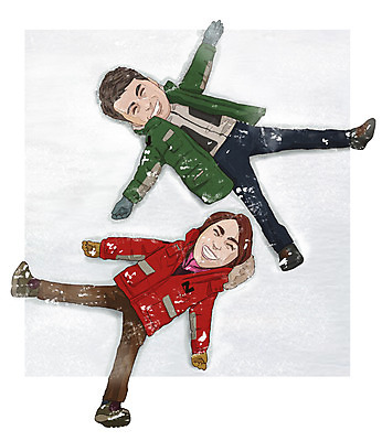 주간 PSD 커플 여자 패션 남자 장갑 겨울 일러스트 아웃도어 성인 야외 두명 눕기 눈 겨울옷 패딩 국내일러스트 자연요소 잡화 옷 계절 관계 모션 날씨 사람 점퍼 파일형식