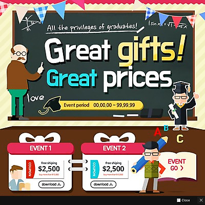 PSD 템플릿 학생 남자 교복 웹템플릿 학사모 졸업 청소년 팝업 이벤트팝업 웹팝업 여러명 선물상자 칠판 졸업가운 분필 쿠폰 이미지템플릿 모자_잡화 옷 교육 다수 선물 사람 상자 가운 초크 파일형식