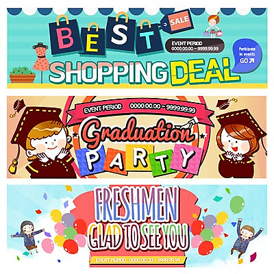 PSD 템플릿 학생 배너 여자 남자 교복 웹템플릿 학사모 졸업 청소년 여러명 쇼핑 쇼핑백 파티 세일 졸업가운 입학 풍선 이벤트배너 웹배너 이미지템플릿 모자_잡화 옷 교육 다수 가방 사람 이벤트 가운 파일형식