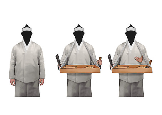 PSD 직업 남자 일러스트 성인 세명 한복 엿 엿가위 엿장수 얼굴없음 국내일러스트 한국전통 가위_도구 사람 전통의상 전통과자 파일형식 장수_직업