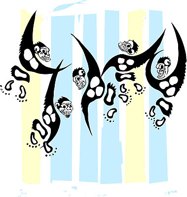 포토 JPG 해외이미지 포유류 아프리카 놀이 동물원 사람없음 원숭이 바 그네 새장 유인원 해외202004 해외포토 동물 나라 케이지 파일형식 이미지허브