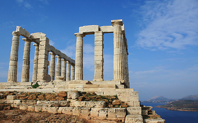 포토 JPG 해외이미지 종교 바다 여행 유적 건축양식 풍경 사람없음 건물 기둥 사찰 망토 지중해 그리스 폐허 대리석 아테네 신화 그리스인 세기 해왕성 해외202004 해외포토 서양인 전통 건축물 건축 유럽 재료 종교건축 모션 행성 파일형식 이미지허브