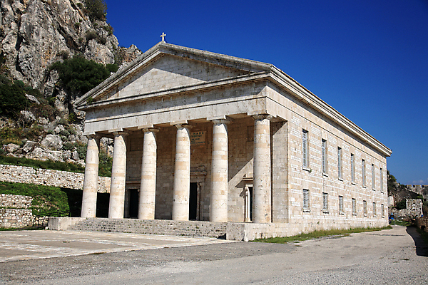 포토 JPG 해외이미지 여행 건축양식 하늘 사람없음 야외 건물 파란색 교회 흰색 사찰 그리스 천연기념물 코르푸 해외202004 해외포토 건축물 건축 유럽 컬러 종교건축 파일형식 이미지허브