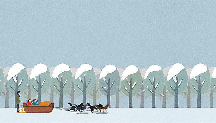 주간 PSD 나무 여자 남자 어린이 겨울 일러스트 성인 야외 세명 눈 썰매개 썰매 국내일러스트 자연요소 식물 계절 날씨 사람 개 파일형식