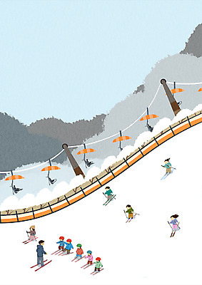 주간 PSD 여자 남자 어린이 겨울 일러스트 스키장 여러명 성인 야외 눈 스키복 스키장비 스키강습 스키리프트 국내일러스트 자연요소 옷 계절 스포츠용품 다수 날씨 스키 사람 리프트 파일형식