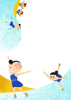 PSD 여자 남자 겨울 일러스트 응원 겨울스포츠 동계올림픽 여러명 성인 피겨스케이팅 피겨선수 스케이트장 아이스스케이트 프레임일러스트 피겨스케이터 국내일러스트 계절 스포츠 다수 올림픽 스포츠시설 운동선수 프레임 사람 스케이팅 스케이터 파일형식