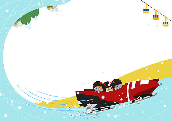 PSD 남자 겨울 일러스트 겨울스포츠 동계올림픽 성인 세명 헬멧 봅슬레이 봅슬레이선수 프레임일러스트 국내일러스트 계절 스포츠 올림픽 운동선수 프레임 사람 보호장비 파일형식