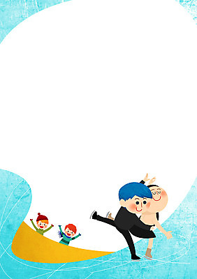 PSD 커플 여자 남자 겨울 일러스트 응원 겨울스포츠 동계올림픽 여러명 성인 피겨스케이팅 스케이트장 아이스스케이트 프레임일러스트 피겨스케이터 국내일러스트 계절 스포츠 다수 올림픽 스포츠시설 관계 프레임 사람 스케이팅 스케이터 파일형식