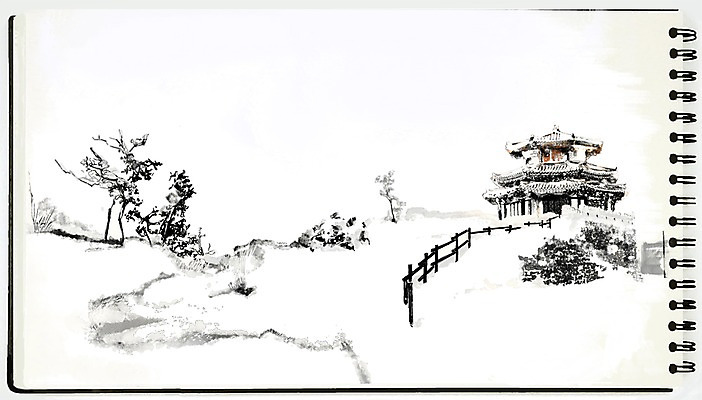 PSD 나무 백그라운드 겨울 일러스트 수채화 풍경 사람없음 울타리 판타지 눈 스케치 스케치북 겨울산 덕유산 스프링수첩 겨울배경 국내일러스트 자연요소 식물 계절 상상 날씨 학용품 산 미술 담장 다이어리 무주 파일형식