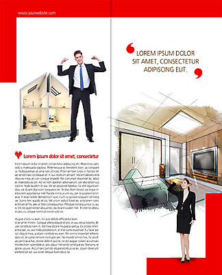 전신 PSD 서양인 외국인 백인 템플릿 편집 표지디자인 북디자인 출판디자인 여자 남자 내지 리플렛 2단접지 북커버 부동산 서기 정장 팜플렛 20대 성인 두명 앞모습 설계도 이미지템플릿 옷 뷰포인트 모션 건설업 사람 인종 청년 재산 파일형식