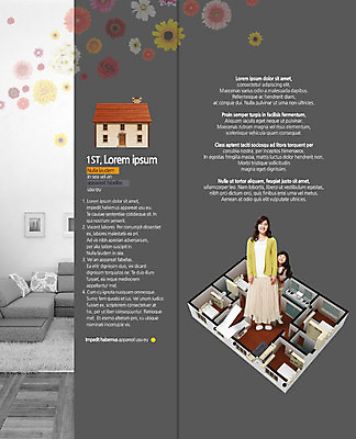 전신 PSD 템플릿 편집 표지디자인 북디자인 출판디자인 여자 딸 내지 어린이 리플렛 2단접지 북커버 가족 엄마 부동산 주택 서기 팜플렛 성인 두명 앞모습 30대 설계도 한국인 여자만 이미지템플릿 뷰포인트 관계 모션 건설업 사람 동양인 건물 장년 재산 파일형식