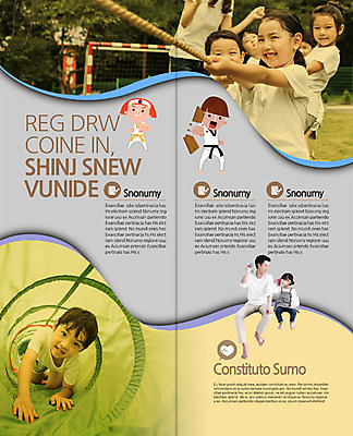 전신 PSD 템플릿 편집 표지디자인 북디자인 출판디자인 여자 남자 내지 어린이 리플렛 스포츠 2단접지 북커버 팜플렛 여러명 상반신 20대 성인 앞모습 운동 유치원생 태권도 이미지템플릿 뷰포인트 다수 건강 사람 청년 격투기 파일형식