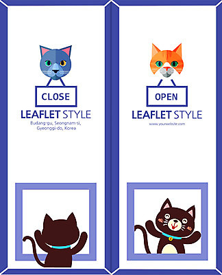 PSD 템플릿 편집 표지디자인 북디자인 출판디자인 표지 리플렛 2단접지 북커버 여러마리 팜플렛 사람없음 앞모습 뒷모습 반려동물 고양이 오픈 반려 클로즈 이미지템플릿 동물 뷰포인트 다수 포유류 파일형식