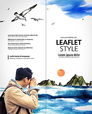 PSD 템플릿 편집 표지디자인 북디자인 출판디자인 표지 남자 리플렛 바다 여행 2단접지 북커버 한명 서기 들기 팜플렛 상반신 20대 성인 옆모습 태양 카메라 사진촬영 한국인 기러기 이미지템플릿 자연요소 1 뷰포인트 모션 조류 사람 동양인 청년 전자제품 촬영 파일형식