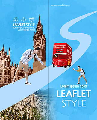 전신 PSD 템플릿 편집 표지디자인 북디자인 출판디자인 표지 남자 리플렛 여행 2단접지 북커버 서기 팜플렛 성인 두명 앞모습 한국인 빅벤 이층버스 이미지템플릿 뷰포인트 모션 버스 사람 동양인 시계탑 런던 파일형식