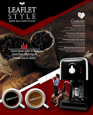 PSD 템플릿 편집 표지디자인 북디자인 출판디자인 여자 내지 커피 리플렛 나비 2단접지 북커버 한명 정장 팜플렛 성인 원두 커피잔 커피메이커 포대자루 이미지템플릿 1 옷 음료 곤충 잔 사람 자루 커피용품 파일형식