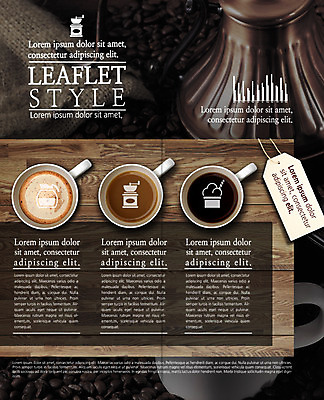 PSD 템플릿 편집 표지디자인 북디자인 출판디자인 내지 커피 리플렛 2단접지 북커버 종류 팜플렛 사람없음 목재 꼬리표 커피잔 그라인더 이미지템플릿 나무 음료 재료 잔 라벨 커피용품 파일형식
