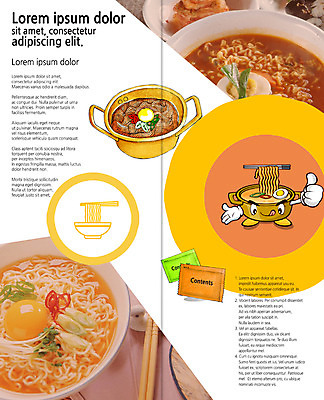 PSD 템플릿 편집 표지디자인 북디자인 출판디자인 내지 리플렛 2단접지 북커버 팜플렛 사람없음 엄지손가락 라면 최고 냄비 음식캐릭터 이미지템플릿 캐릭터 음식 손가락 면류 솥 파일형식