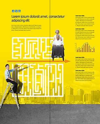 PSD 템플릿 편집 표지디자인 북디자인 출판디자인 여자 남자 화살표 내지 리플렛 2단접지 북커버 사다리 건강 미소 앉기 정장 팜플렛 성인 세명 30대 노부부 한국인 환자 가리킴 도시 60대 간호 휠체어 지시봉 미로 보험 의료보험 이미지템플릿 부부 옷 노년 의학 모션 표정 사람 동양인 손짓 장년 도구 파일형식