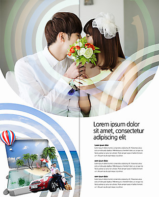 PSD 템플릿 편집 표지디자인 북디자인 커플 출판디자인 여자 남자 내지 리플렛 바다 부케 2단접지 북커버 신혼부부 승용차 키스 들기 팜플렛 여러명 20대 성인 해변 야자수 캐리어 한국인 신혼여행 열기구 입가림 이미지템플릿 나무 부부 꽃다발 다수 결혼 관계 항공교통 모션 자동차 사람 동양인 청년 여행가방 가림 애정표현 신혼 파일형식