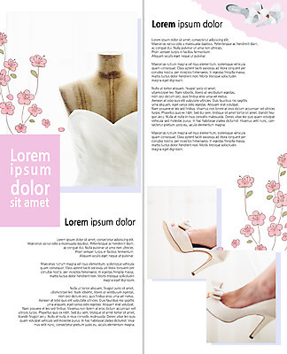 PSD 템플릿 편집 표지디자인 북디자인 출판디자인 꽃 내지 신부 구두 리플렛 웨딩드레스 2단접지 북커버 발 팜플렛 성인 두명 신체부위 하이힐 여성화 이미지템플릿 식물 드레스 결혼 신발 사람 파일형식