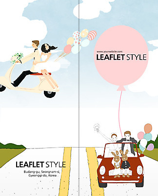 PSD 템플릿 편집 표지디자인 북디자인 커플 출판디자인 여자 표지 남자 도로 신부 리플렛 웨딩드레스 신랑 2단접지 북커버 신혼부부 정장 턱시도 팜플렛 여러명 성인 스쿠터 승차 오픈카 풍선 토끼인형 이미지템플릿 부부 드레스 옷 길 인형 다수 결혼 관계 교통시설 모션 승용차 사람 오토바이 토끼 신혼 파일형식