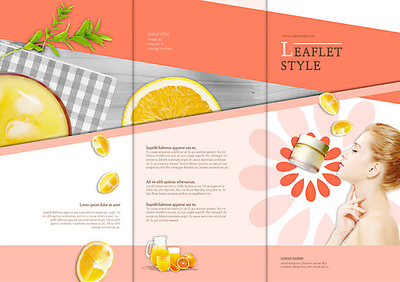 PSD 서양인 외국인 백인 템플릿 편집 표지디자인 북디자인 출판디자인 여자 표지 리플렛 북커버 오렌지 3단접지 한명 서기 팜플렛 상반신 20대 성인 옆모습 뷰티 눈감음 화장품 오렌지주스 이미지템플릿 1 뷰포인트 과일 모션 사람 인종 청년 과일주스 파일형식