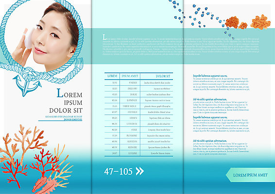 PSD 템플릿 편집 표지디자인 북디자인 출판디자인 여자 내지 리플렛 북커버 3단접지 한명 미소 팜플렛 상반신 20대 성인 뷰티 화장품 한국인 퍼프 의료성형뷰티 이미지템플릿 1 표정 사람 동양인 청년 파일형식