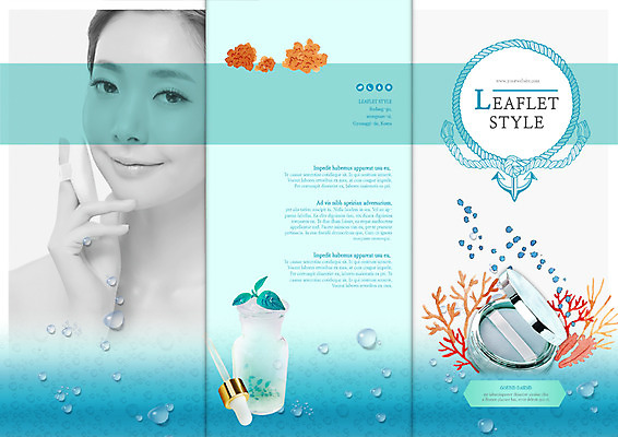 PSD 템플릿 편집 표지디자인 북디자인 출판디자인 여자 표지 리플렛 북커버 3단접지 한명 팜플렛 상반신 20대 성인 앞모습 뷰티 화장품 한국인 의료성형뷰티 이미지템플릿 1 뷰포인트 사람 동양인 청년 파일형식