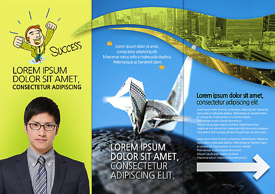 PSD 템플릿 편집 표지디자인 북디자인 출판디자인 남자 화살표 내지 리플렛 북커버 3단접지 서기 정장 팜플렛 상반신 20대 성인 두명 앞모습 비즈니스맨 일본인 종이학 이미지템플릿 외국인 옷 뷰포인트 비즈니스 모션 사람 동양인 청년 직장인 종이접기 파일형식