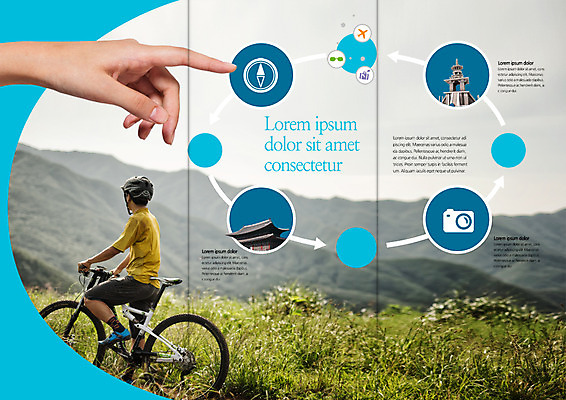 전신 PSD 템플릿 편집 표지디자인 북디자인 손 출판디자인 여자 남자 내지 리플렛 스포츠 북커버 3단접지 팜플렛 20대 성인 두명 옆모습 신체부위 자전거 한국인 가리킴 이미지템플릿 뷰포인트 사람 동양인 손짓 청년 바이크 파일형식