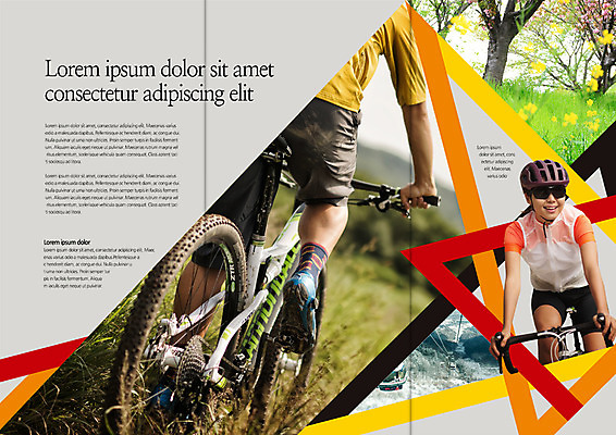 PSD 템플릿 편집 표지디자인 북디자인 출판디자인 여자 내지 리플렛 스포츠 북커버 3단접지 미소 팜플렛 상반신 20대 성인 두명 앞모습 뒷모습 한국인 하반신 로드자전거 이미지템플릿 뷰포인트 표정 사람 동양인 청년 자전거 파일형식