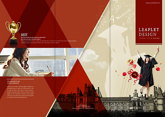 PSD 템플릿 편집 표지디자인 북디자인 출판디자인 여자 표지 리플렛 대학생 북커버 3단접지 졸업 팜플렛 20대 성인 두명 만세 한국인 트로피 대학교 대학교육 이미지템플릿 학생 교육 학교 모션 사람 동양인 청년 상_우승 파일형식