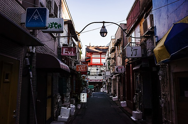 포토 JPG 주간 가로등 거리 간판 사람 풍경 야외 두명 상점 일본 도시 도쿄 골목길 군중 신주쿠 국내포토 자연요소 공공시설 아시아 길 파일형식