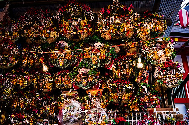 포토 JPG 주간 전통 사람없음 야외 일본 축제 화환 도쿄 일본전통 신주쿠 국내포토 자연요소 꽃 아시아 파일형식