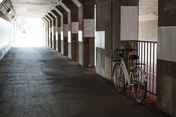 포토 JPG 주간 한대 사람없음 야외 자전거 기둥 터널 아래 가교 국내포토 자연요소 1 건축물 건축 길 바이크 방향 위치 파일형식